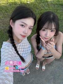 中部雙飛 （可單約） ✅主推閨蜜雙飛 左邊: 小柔 156-42-B-20歲 右邊: 小琪 159-46-D-